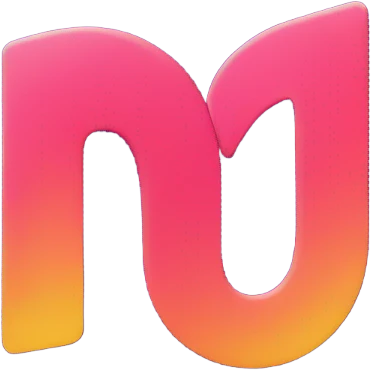 tik tok logo with a M emoji