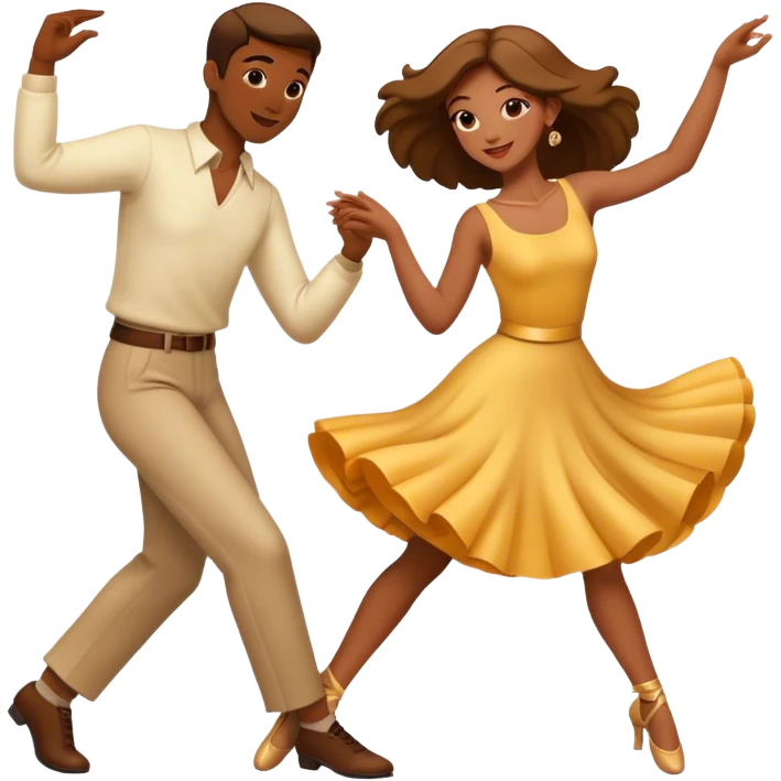 two people dancing emoji