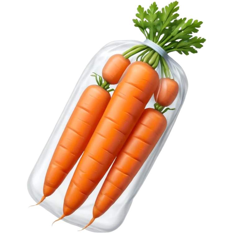 packaged baby carrots emoji