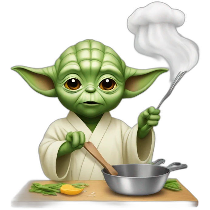 yoda cooking emoji