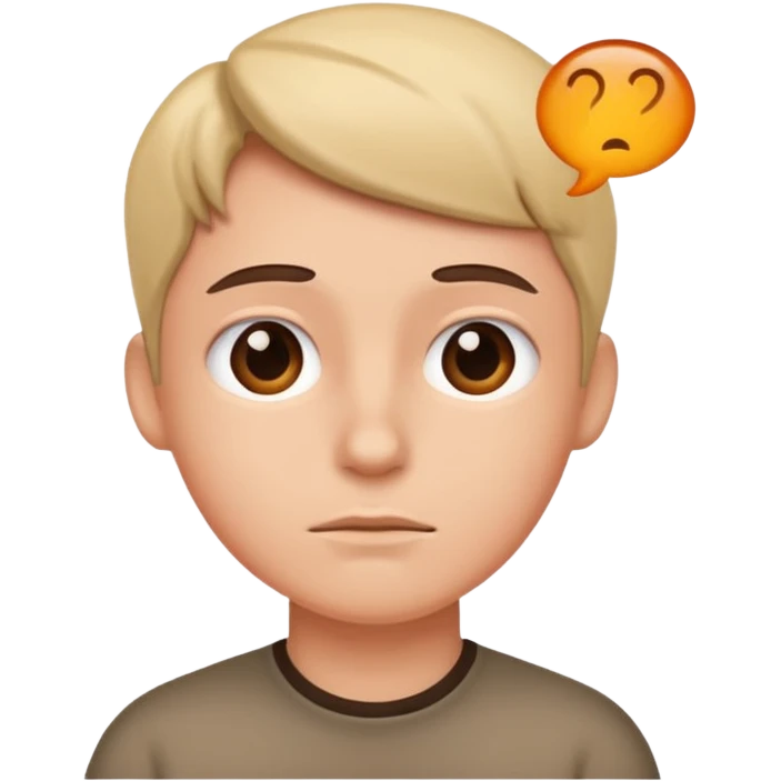 Think emoji