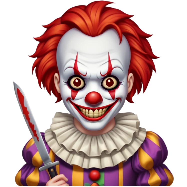 Killer clown  emoji
