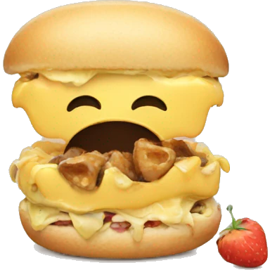Eating emoji