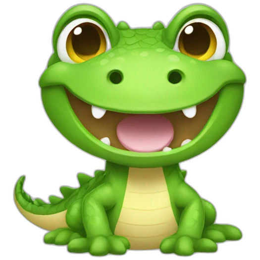baby cocodrile emoji