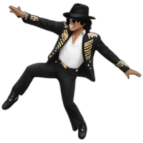 Michael Jackson dancing emoji