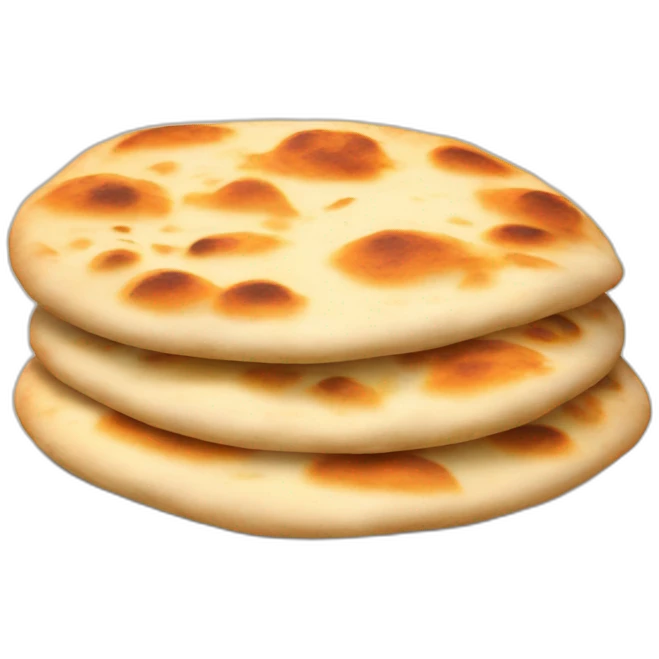 Naan stacked emoji