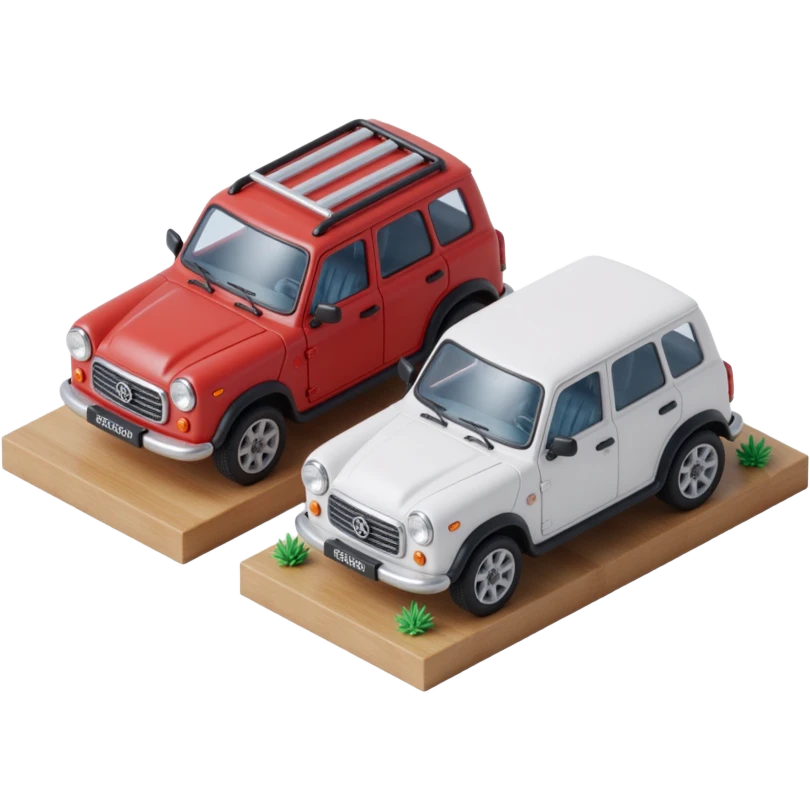 2 cars emoji