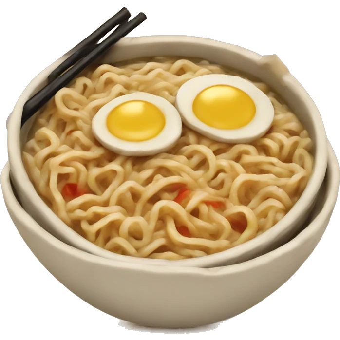 Ramen food emoji