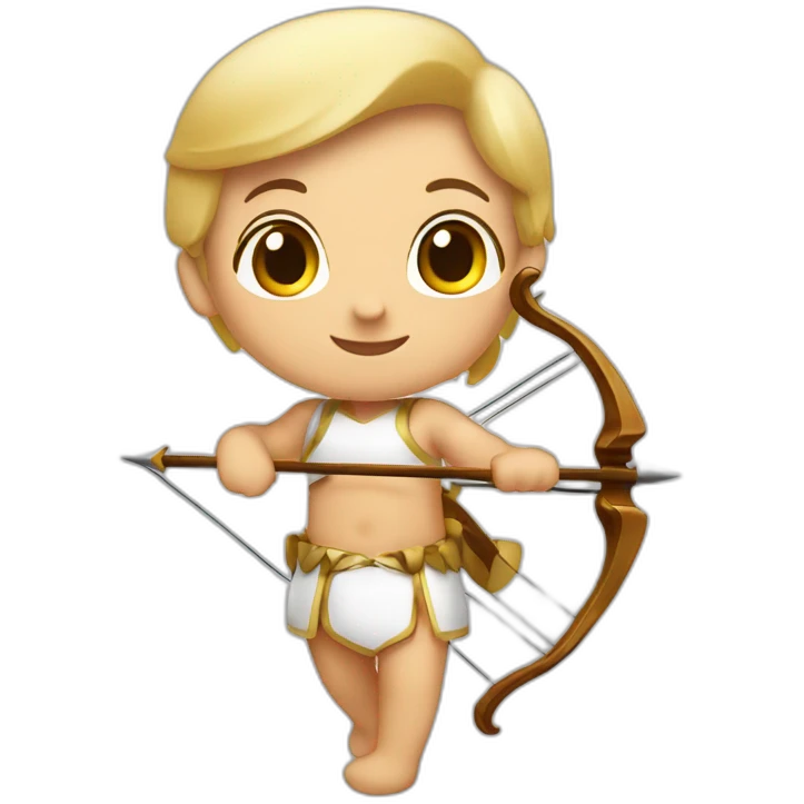 Sonny-Angel-with-a-Cupid’s-bow-and-arrow emoji