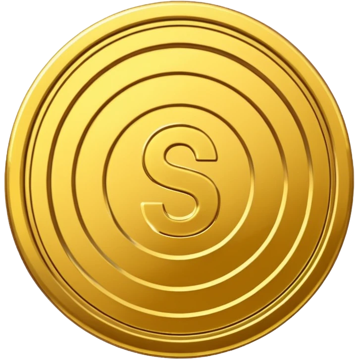 make a golden usd coin emoji