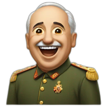 Francisco Franco laugh emoji