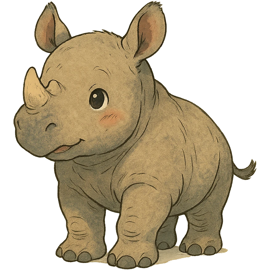 baby rhino emoji