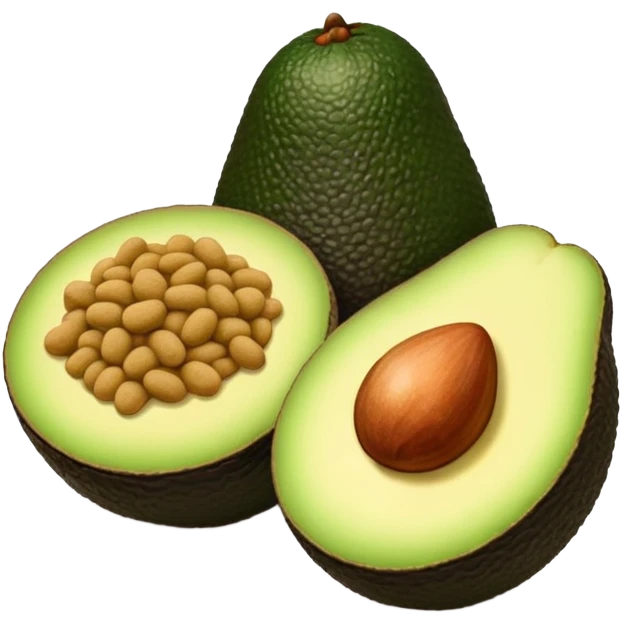 Cat food avocado emoji