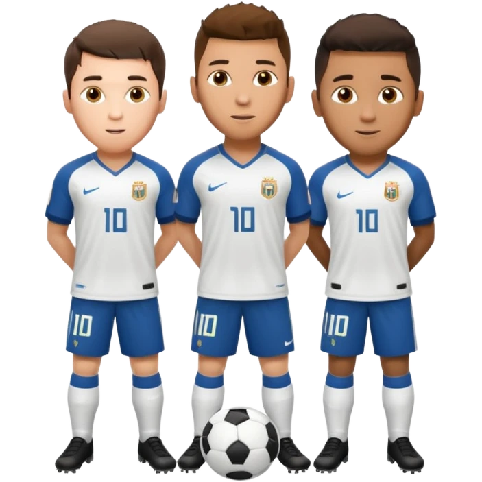 Ronaldo Messi Neymar emoji