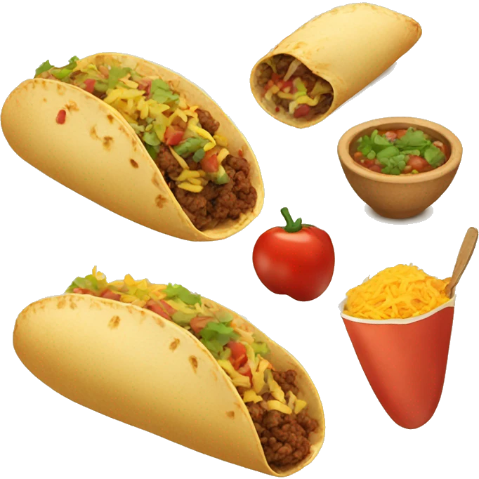 Mexican food emoji