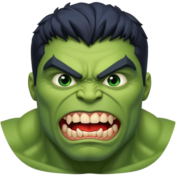 hulk e  vampiro  emoji