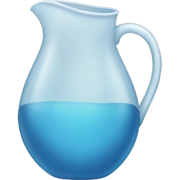 Water pitcher emoji