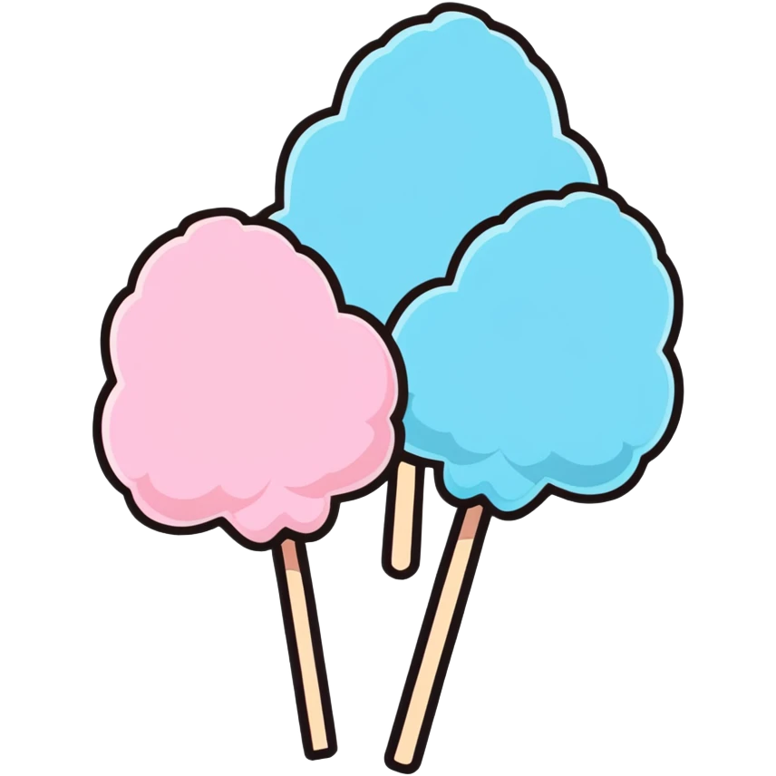 cotton candy emoji