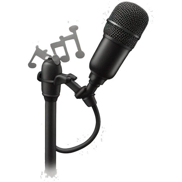 Mic drop emoji