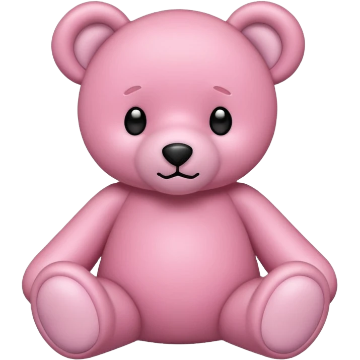 Aesthetic pink teddy  emoji