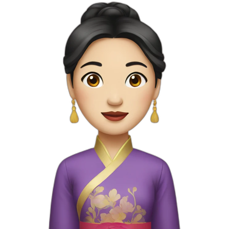 Vietnamese princess emoji