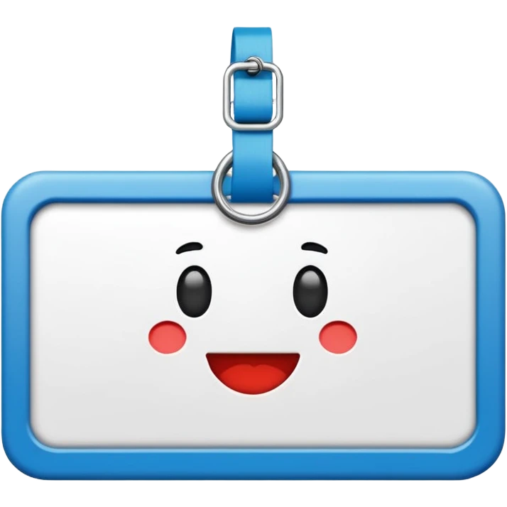 name tag emoji