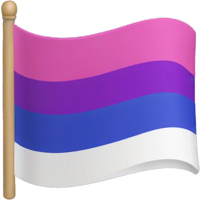 bisexual flag emoji