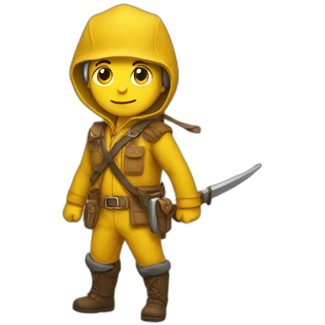 Yellow Hunter emoji