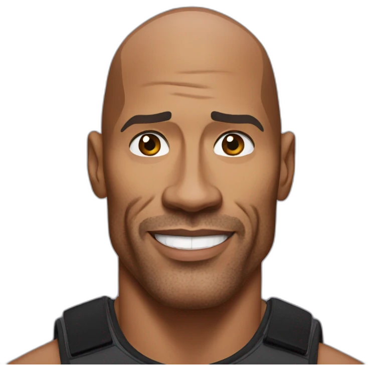 Dwayne johnson emoji