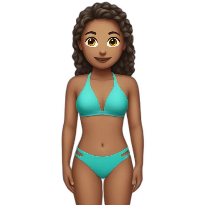 Cute swimsuit emoji