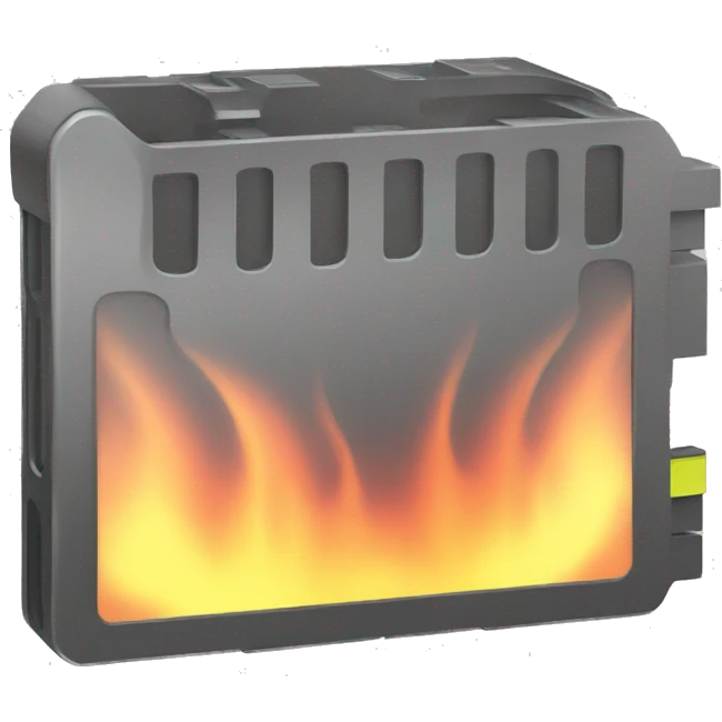graphics card overheating emoji