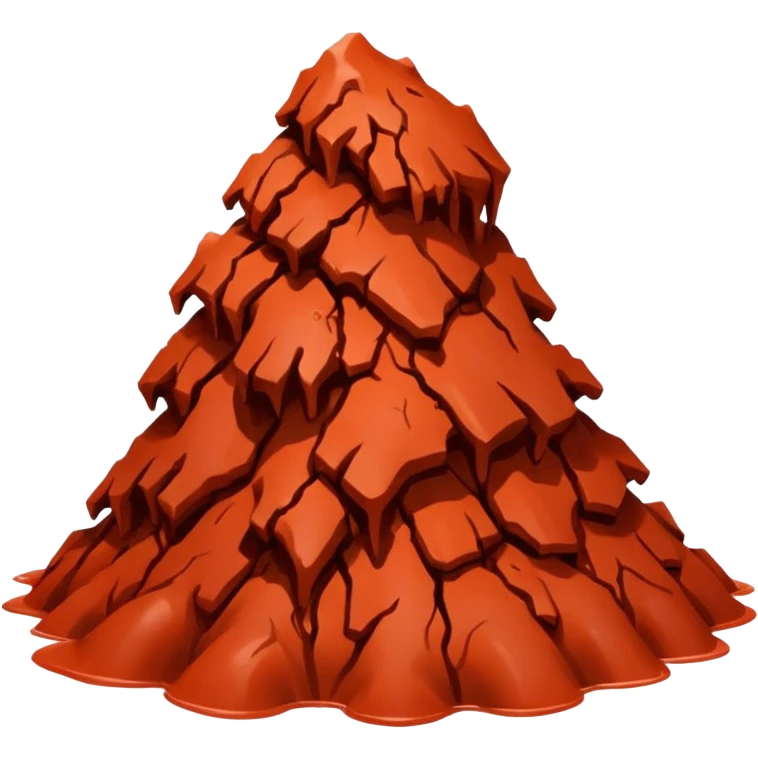 Kırmızı bok emoji