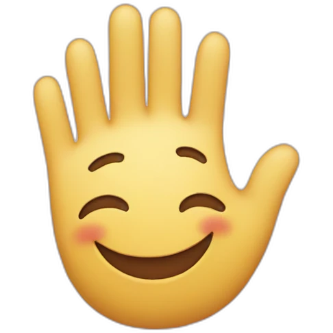 Coeur avec les mains emoji