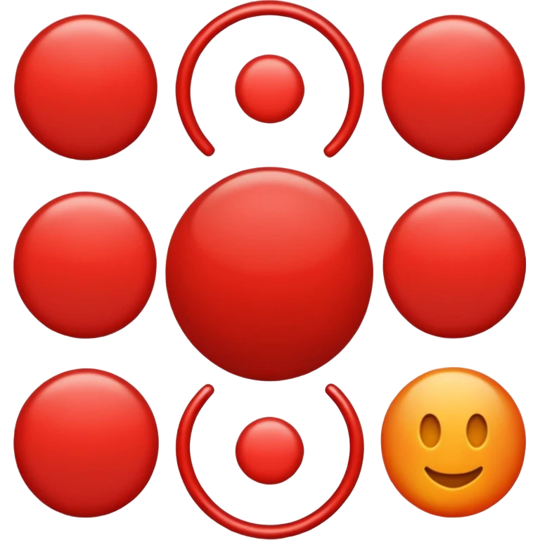 un circulo como este "⭕" emoji