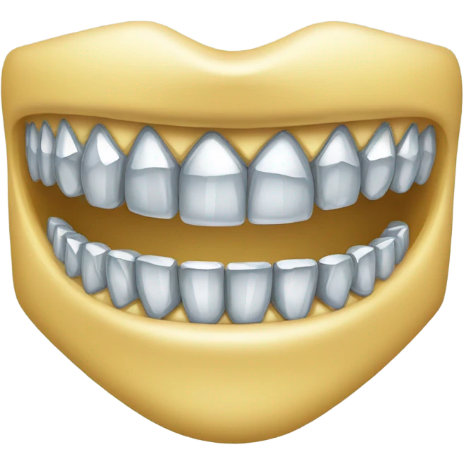 Diamond teeth grills emoji