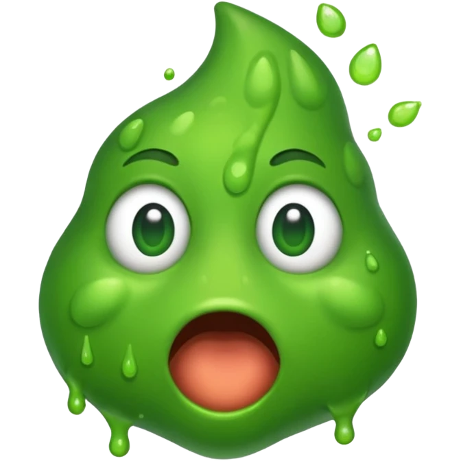 snot running from the nose emoji