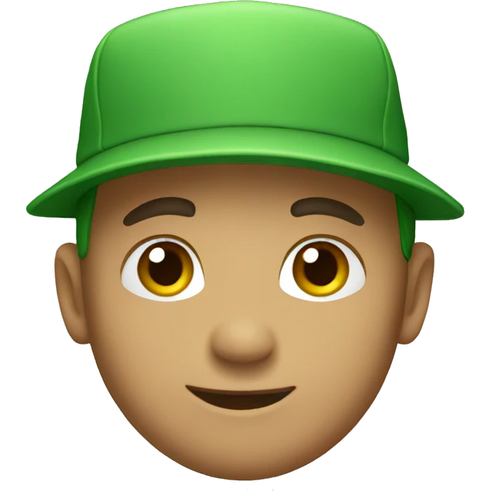 Green cap emoji