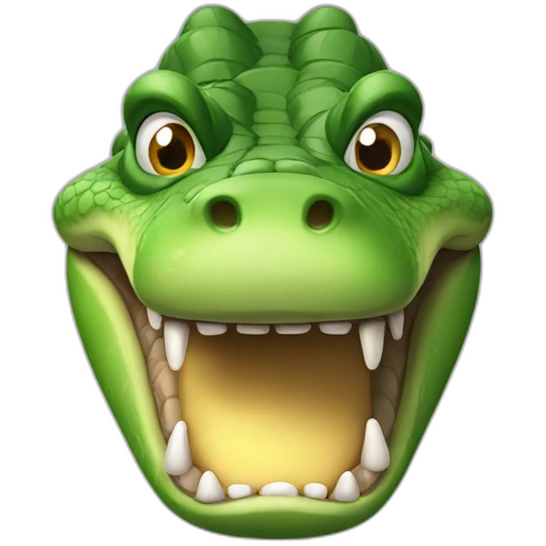 fat gator emoji