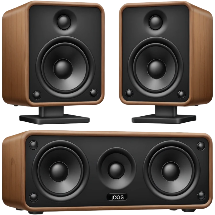 monitor speakers emoji