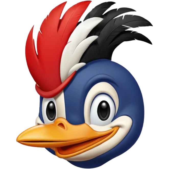 O pica pau emoji