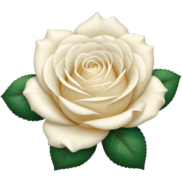 White rose emoji
