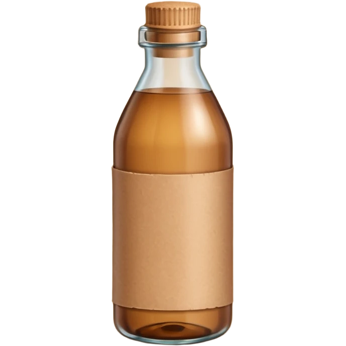 kraft paper in Bottle emoji