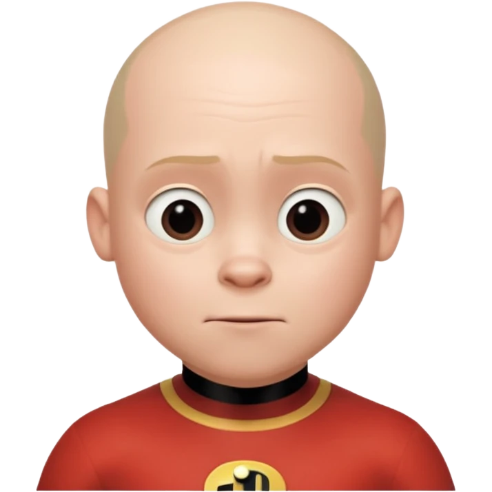 Jack-Jack (bald) from The Incredibles Movie emoji