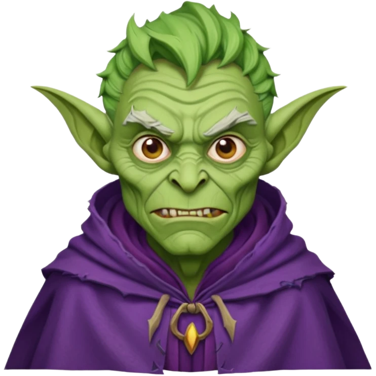 Green goblin emoji