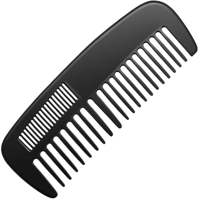 hair comb emoji