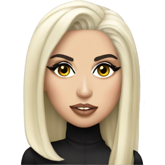 Lady gaga Kim kardashia emoji