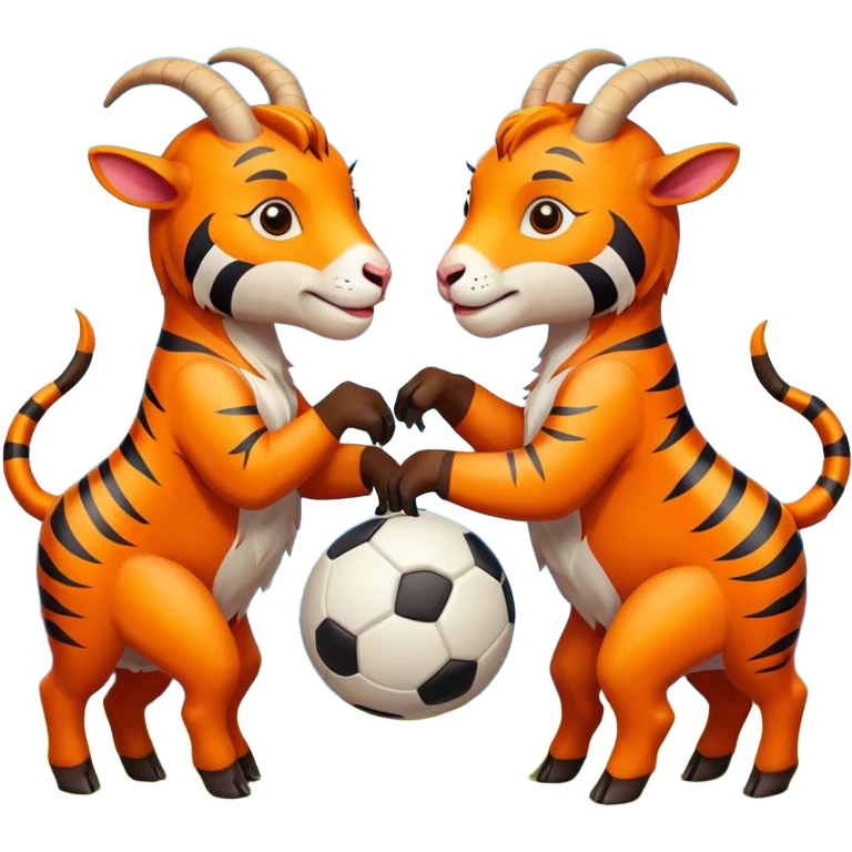 Goats vs Tigers  game icons emoji