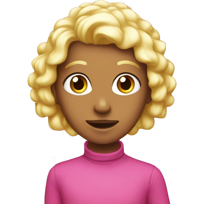 pink christmas emoji
