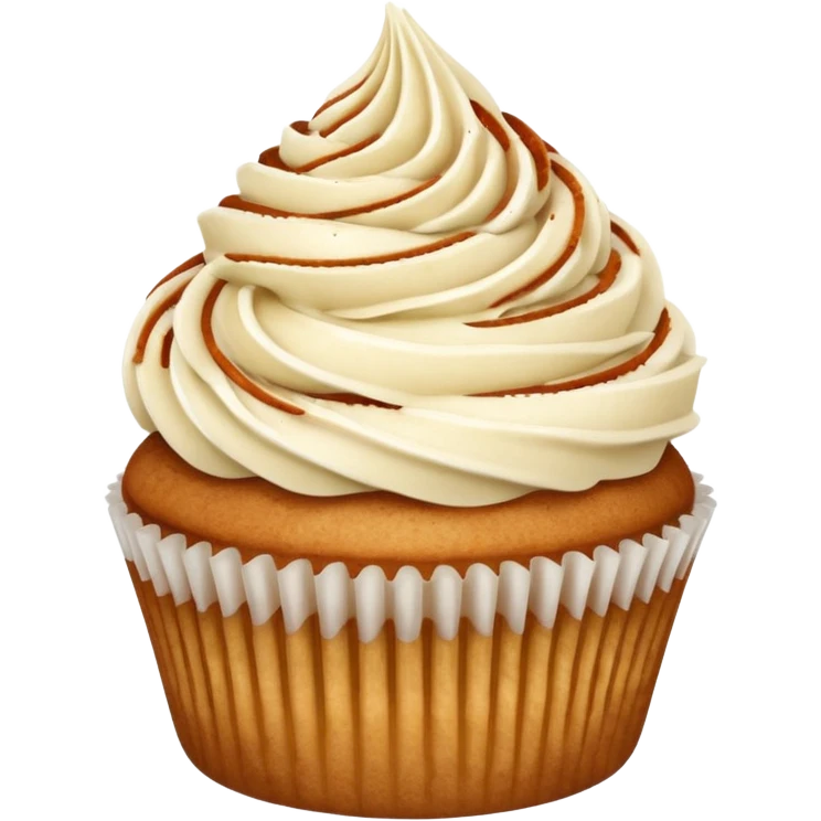Apple cupcake emoji