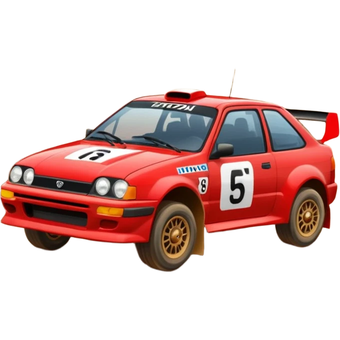 rally car emoji